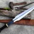 African Boa Zande Sword 5160 Spring Steel Battle-Ready