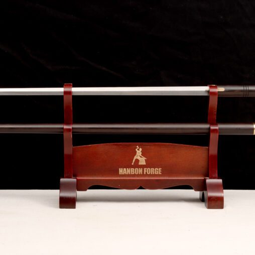 Black Dragon Cane Sword with Round Pommel