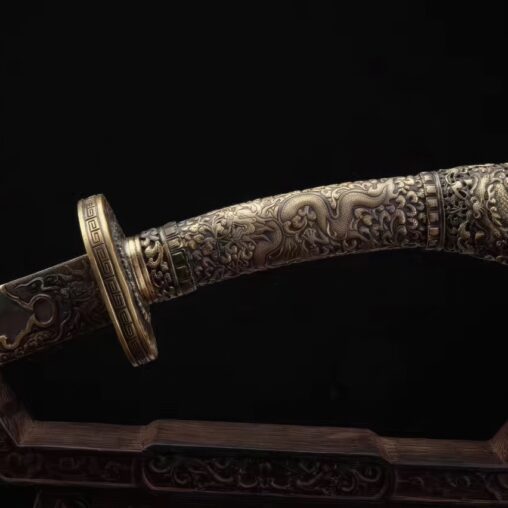 Dragon Sabre Dao Clay Temper & Hazuya Polish