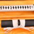 Samurai Ninja Sword 1095 Carbon Steel Sword Fish Koshirae Full Tang