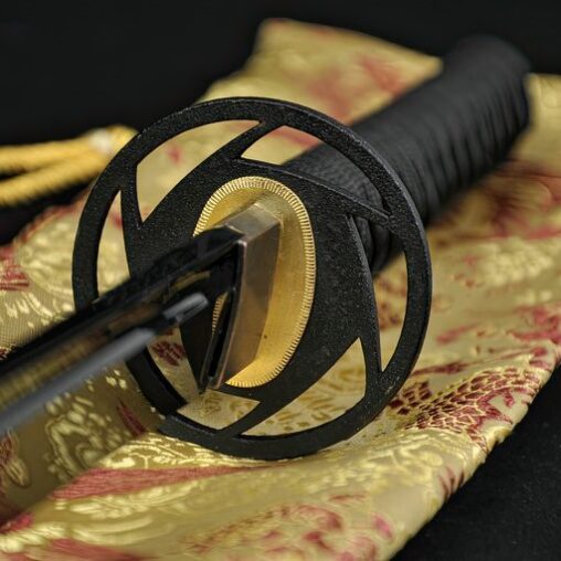 Japanese Ninja Sword Oil Quenched Full Tang