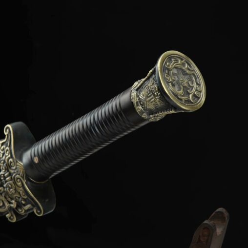 Jian Snake Sword Clay Tempered Pattern Steel