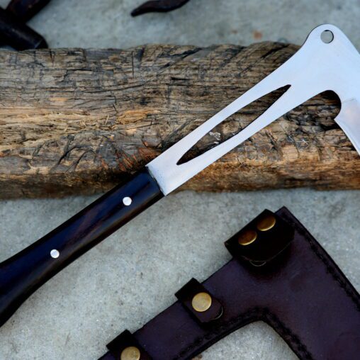 Functional Kama Knife with Razor-Like Blade