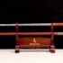 Elegant Red Dragon Cane Sword with Round Pommel