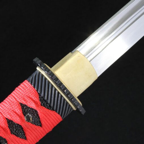 Dojo Pro 1060 Steel Tanto #4 (Red)