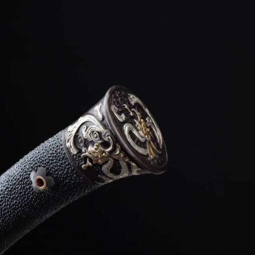 Dragon Dao Sabre Folded Hazuya Polish Steel