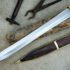 Mainz Gladius Sword with Dark Wood Hilt and Round Pommel