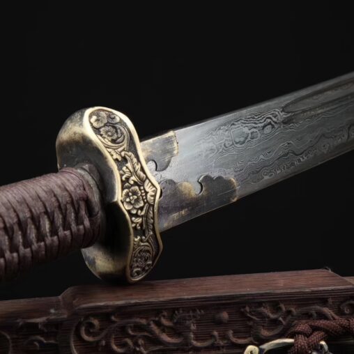 Hanyue Qing Dynasty Dao Pattern Steel Tempered