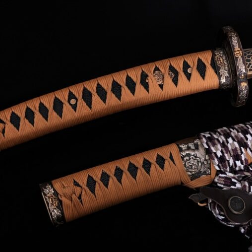 Japanese Tachi Hazuya Polished Full Tang Blade