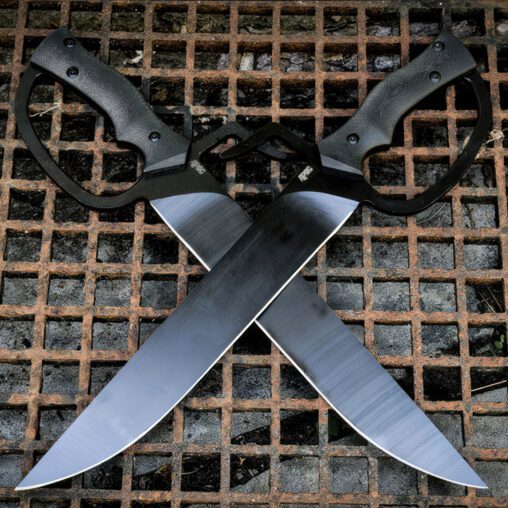 Light Twin Functional Dualist Butterfly Swords