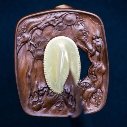 Pine Crane Wakizashi Symbolic