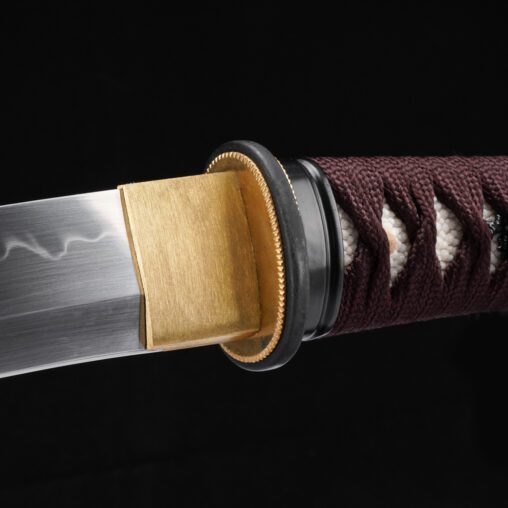 Shobu Zukuri Tanto Sword Short Katana T10 Steel Handmade