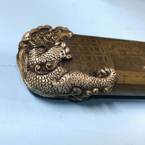 O-Tachi Tamahagane Steel Sword Shunga