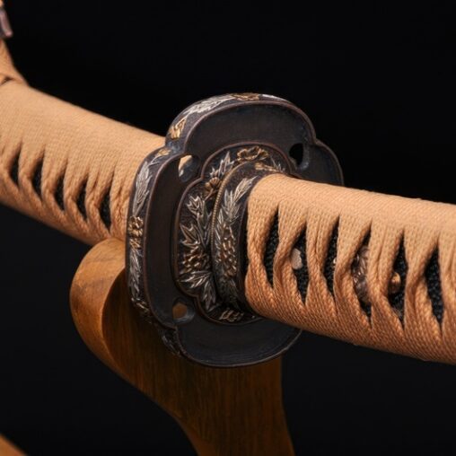 Japanese Tachi Hazuya Polished Full Tang Blade