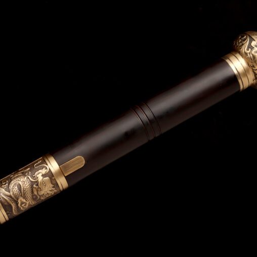 Chinese Dragon Cloud Cane Sword with a Rubber Pad