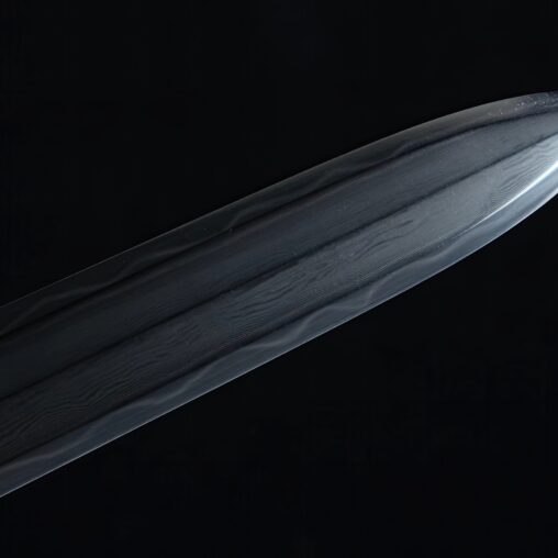 Flying Dragon Han Jian Sword Chinese Pattern Steel Blade