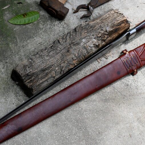 Japanese Tanto Machete Straight Double-Edge Blade