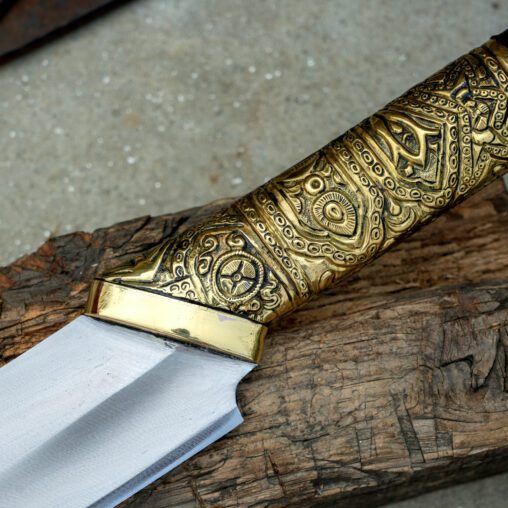 Hellboy Machete Battle-Ready Sword High Carbon Spring Steel