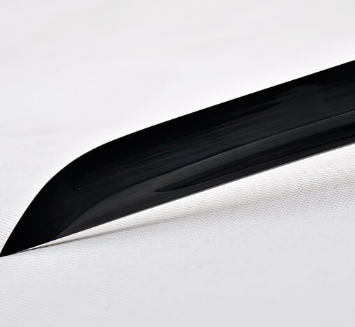Dragon Wakizashi Black Carbon Steel Blade