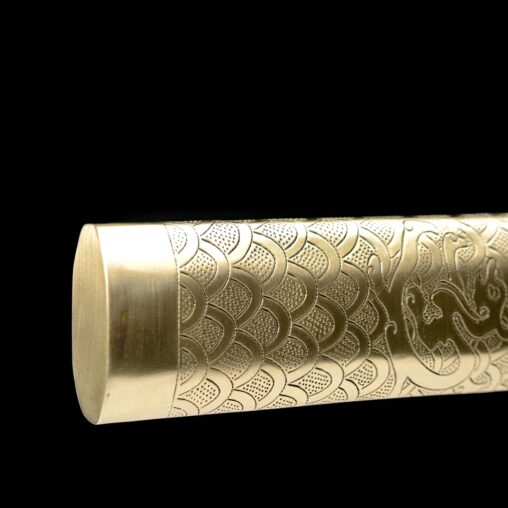 Ganjiang Jian Folded Steel Hazuya Polish Blade