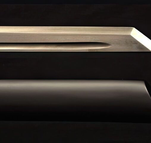 Ninjato 1060 Carbon Steel Sword Samurai Black Full Tang