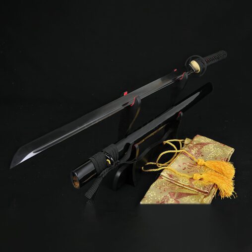 Japanese Ninja Sword Oil Quenched Full Tang