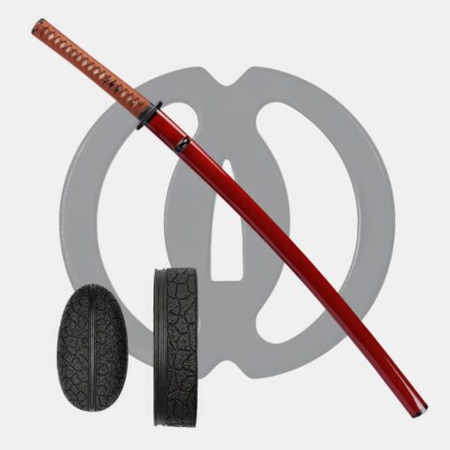 1095 Carbon Steel Musashi Katana – Clay Tempered