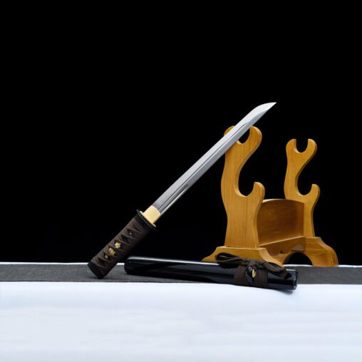 Dojo Pro 1060 Steel Tanto #4 (Brown)