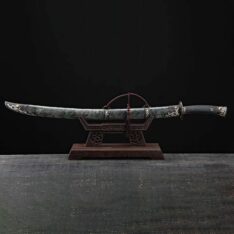 Dragon Dao Sabre Folded Hazuya Polish Steel