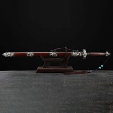 Dragon Jian Hazuya Damascus Steel Blade