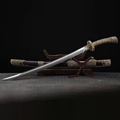 Dragon Sabre Dao Clay Temper & Hazuya Polish