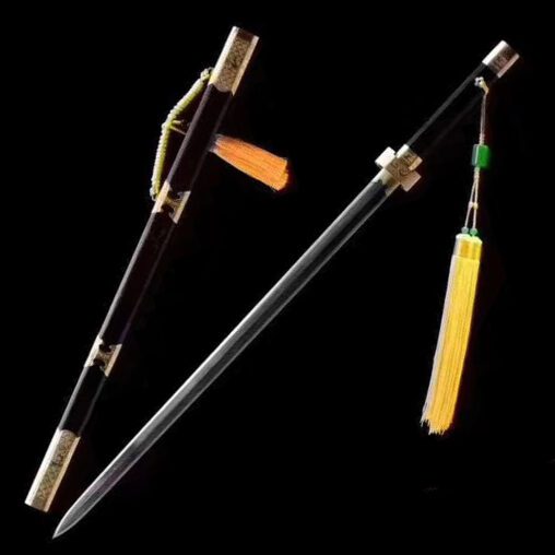 Ganjiang Jian Folded Steel Hazuya Polish Blade