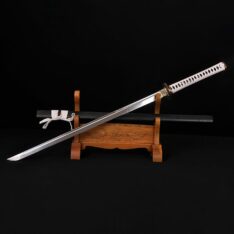 Samurai Ninja Sword 1095 Carbon Steel Sword Fish Koshirae Full Tang