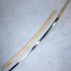 Nodachi Tamahagane Steel with Shirasaya