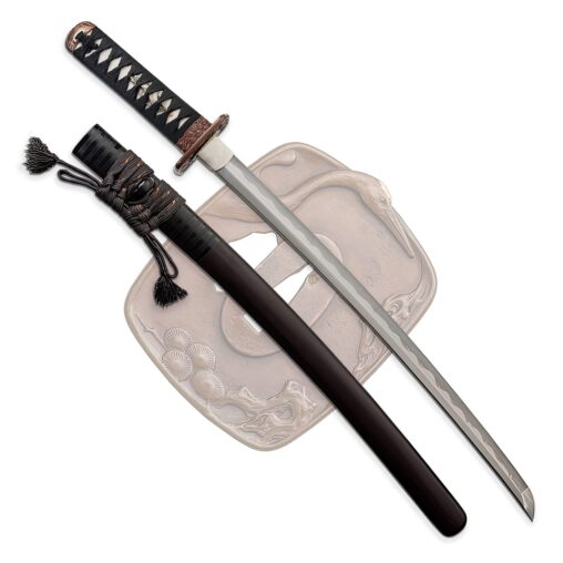 Pine Crane Wakizashi Symbolic