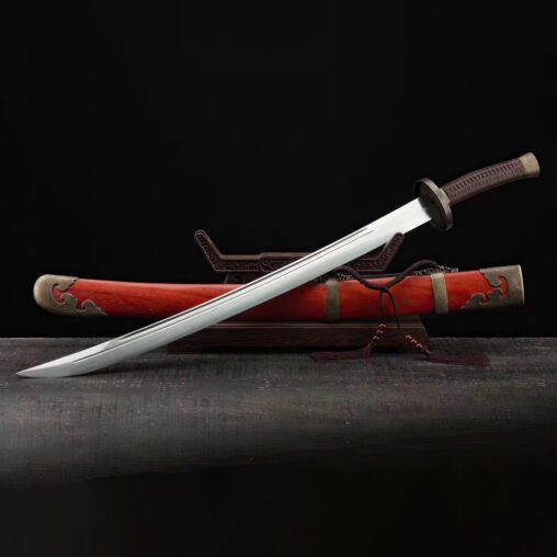 Qi Jia Dao Chinese Saber Folded Steel