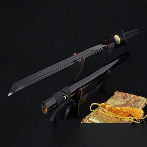 Japanese Ninja Sword Oil Quenched Full Tang