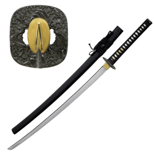 Meijin Katana – Japanese Turbulent Ocean Motif