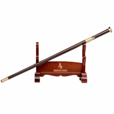 Lotus Flower Pommel Straight Cane Sword with a Jian Blade